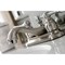 Kingston Brass KB607BL 4" Centerset Bathroom Faucet, Brushed Nickel/Polished Chrome KB607BL - alternate 2